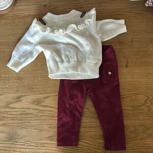Janie and Jack Pants and Sweater